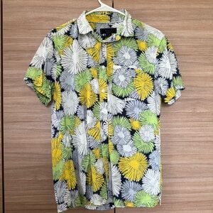 Floral Patterned Men's Shirt